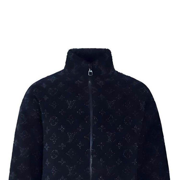 Louis Vuitton Куртка мужская темно-синяя 1A8ECV