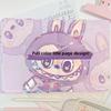 A5 Laser Purple Bow Notebook High Value Pu Tide Play Horizontal Line Book Color Page Book