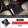 For Toyota Land Cruiser LC200 200 2008- Central Control Protective Sleeve dust cover car Interior Decoration accessories LHD