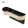 Car Organizer Leather Car Seat Gap Storage Box Seat Gap Slit Box With Charging Hole