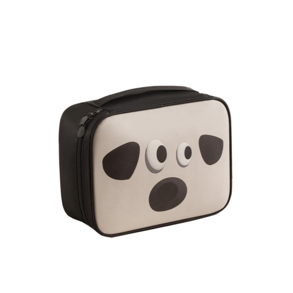 Single/Double Layer Cartoon Pattern Makeup Bag Large Capacity Women's Cosmetics Handbag  Home