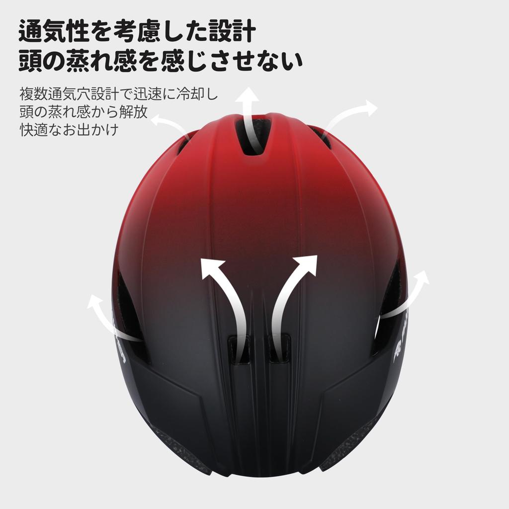 Велосипедный шлем PANTHER для велоспорта, размер регулируется, высокая ударопрочность, унисекс, для взрослых, шлем, регулировка, воздухопроницаемость, устойчивый, YB-69 (Матовый красный)