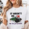 Funny Christmas Cat Women TShirt Xmas Cat Graphic TShirts Tops Short Sleeve Tees Casual Harajuku Street Tshirt Female Clothing