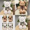 Teddy Large Brown Bear Plush Toys Short Cute Cartoon Kids Collectors Gift Doll