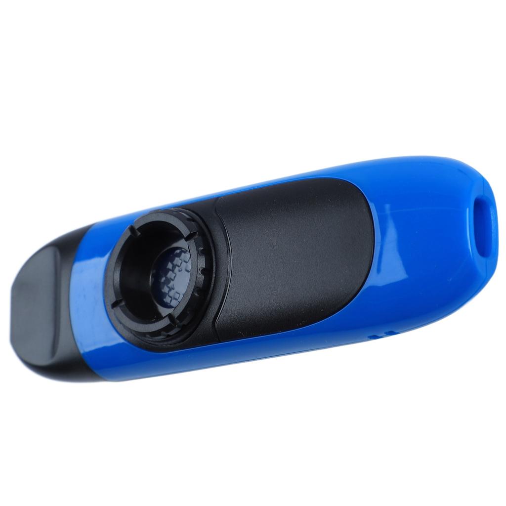 Электрический Kazoo 11 см профессиональный смоляной небольшой портативный набор Kazoo со звукоснимателем для выступлений, синий