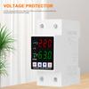Dual Display Adjustable Voltage Protector Intelligent Over-voltage Under-voltage Over-current