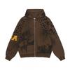Мужская винтажная хлопковая толстовка с капюшоном Streetwear с графическим принтом Пуловер Свитшот Осень 2025