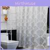 Shower European Waterproof Curtain Mold Resistant Home Use Privacy Bathroom