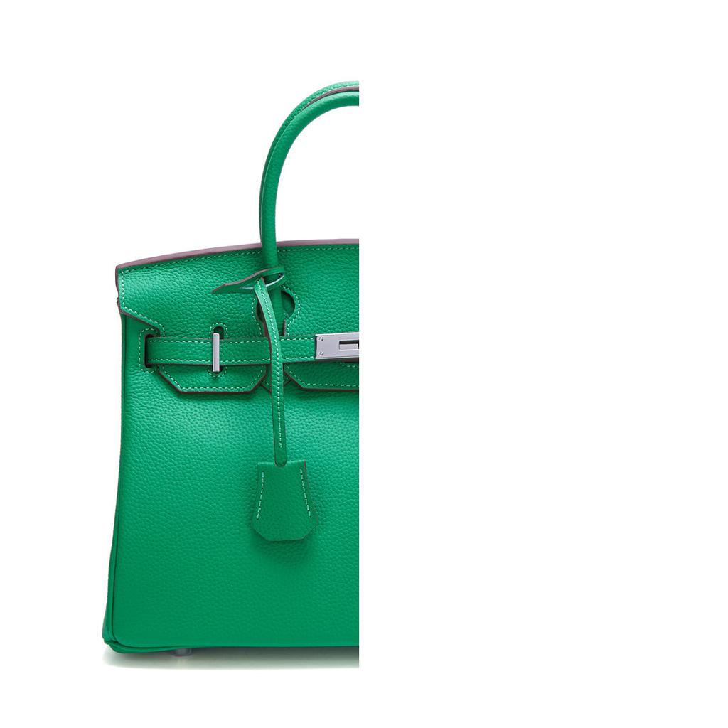 Серебряная пряжка, кожа Того с мелким тиснением, натуральная кожа, новая модель для внешней торговли, первый слой коровьей кожи, высококачественная женская сумка-тоут большой вместимости, большая сумка