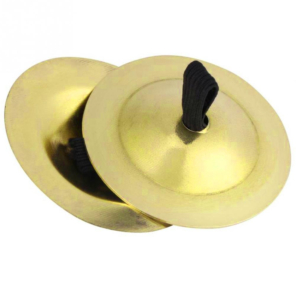 Durable Belly Dance Finger Cymbal Brass Musical Instrument Dancing Music Equipment Accessories Attachment