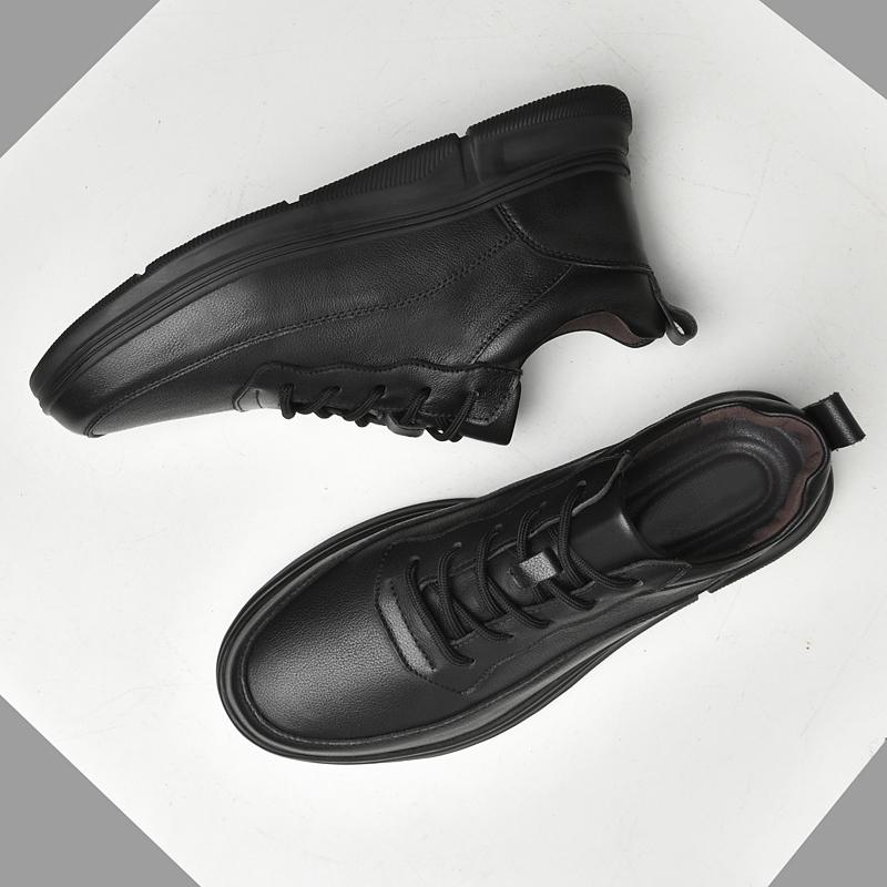 Универсальные мужские кроссовки из натуральной кожи, повседневная спортивная обувь для отдыха на открытом воздухе, легкая кожаная обувь для скейтборда, новый дизайн, кроссовки