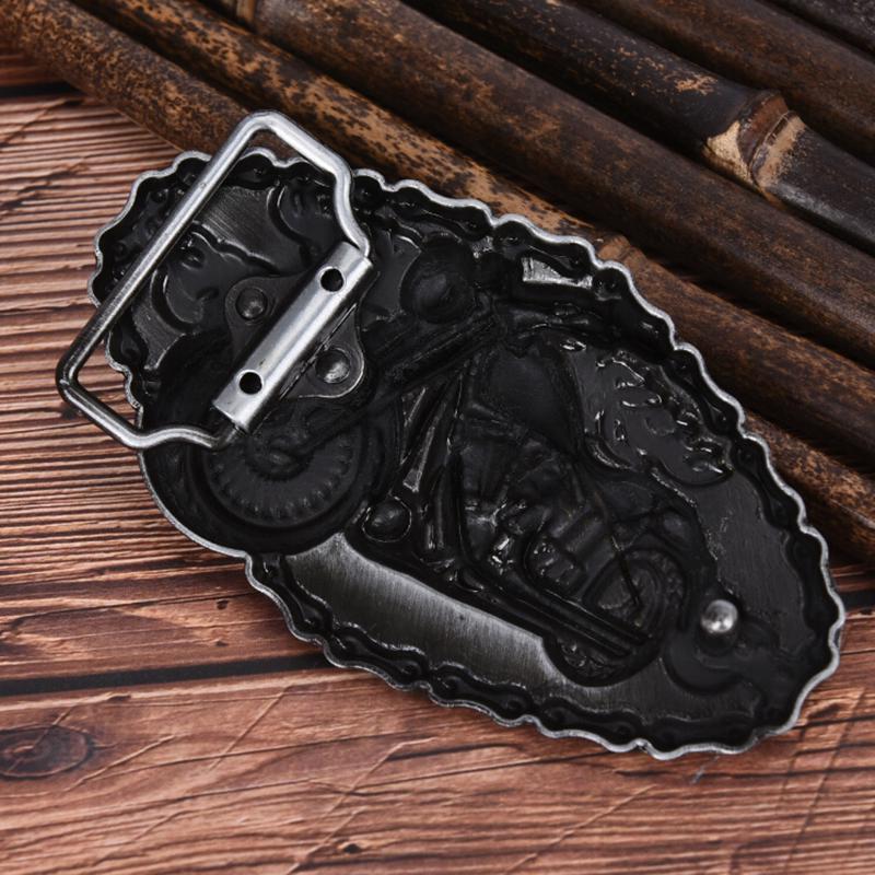 Men Vintage Motorcycle Modelling Cowboy Alloy Style Belt Buckle
