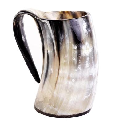 Кружка из рога викинга, чашка из натурального бычьего рога объемом 200–1000 мл, крутой уникальный подарок для мужчин и женщин, аксессуары для домашнего декора, рюмки для пива, эля, медовухи