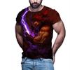 Fighting Game Street Fighter T-Shirts 3D Print Men Women Fashion Oversized Short Sleeve T Shirt Harajuku Kids Tees Tops Clothing