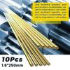 Brazing Soldering Brass Rods Brass Welding Rod 10 PC