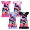 Kids Girls POP Rumi Zoey Mira Printed Ruffle Sleeves Casual Dress