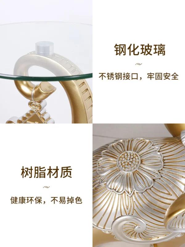 Home Dector Статуя Слона Напольное Хранение Подарки на Новоселье Гостиная Домашний Боковой Декор Тумба под ТВ Чайный Стол Большой Орнамент