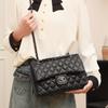 Shoulder Bag 2025 Classic Rhombus Embroidery Thread Small Square Bag High-end Small Fragrant Bag Female Texture Commuter Messenger Bag