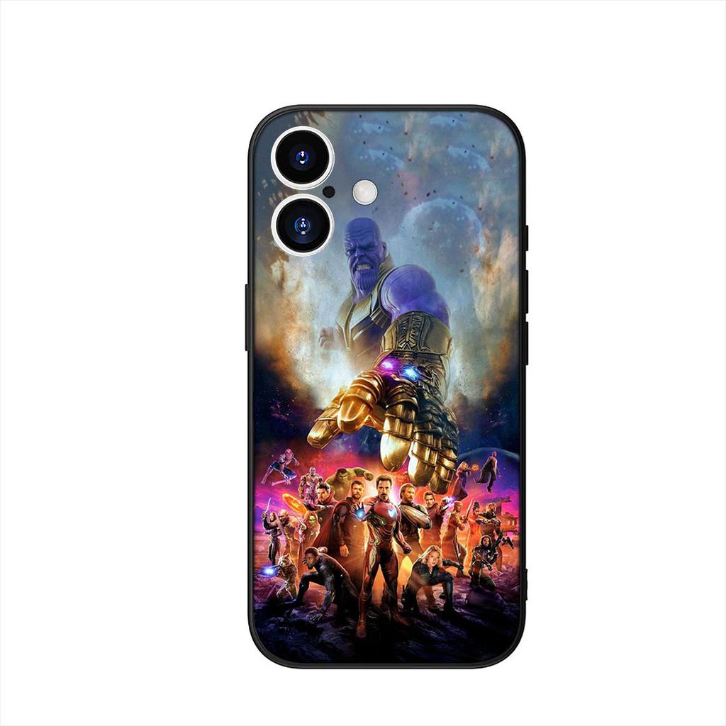 for Samsung Galaxy A07 A13 A12 A14 A23 A50 A51 A52 A53 A70 A71 A72 Note 20 9 8 10 Case Marvel Avengers Endgame Superhero Thanos