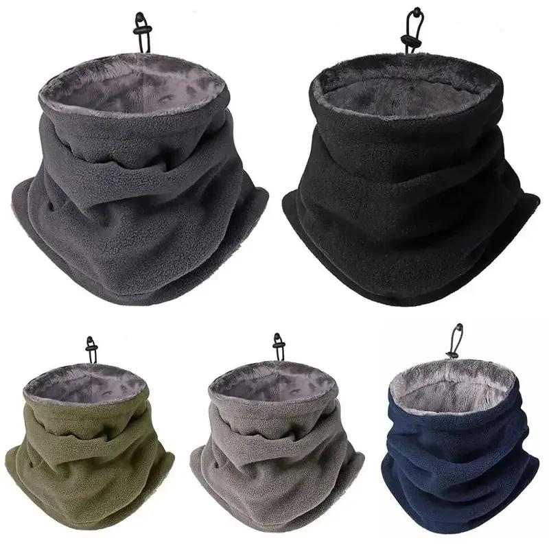 1PC Winter MotorcycleWarm Mask Men Women Fleece Neck Outdoor Warmer Windproof Scarf Camping Hiking Balaclava Cycling Face Mask