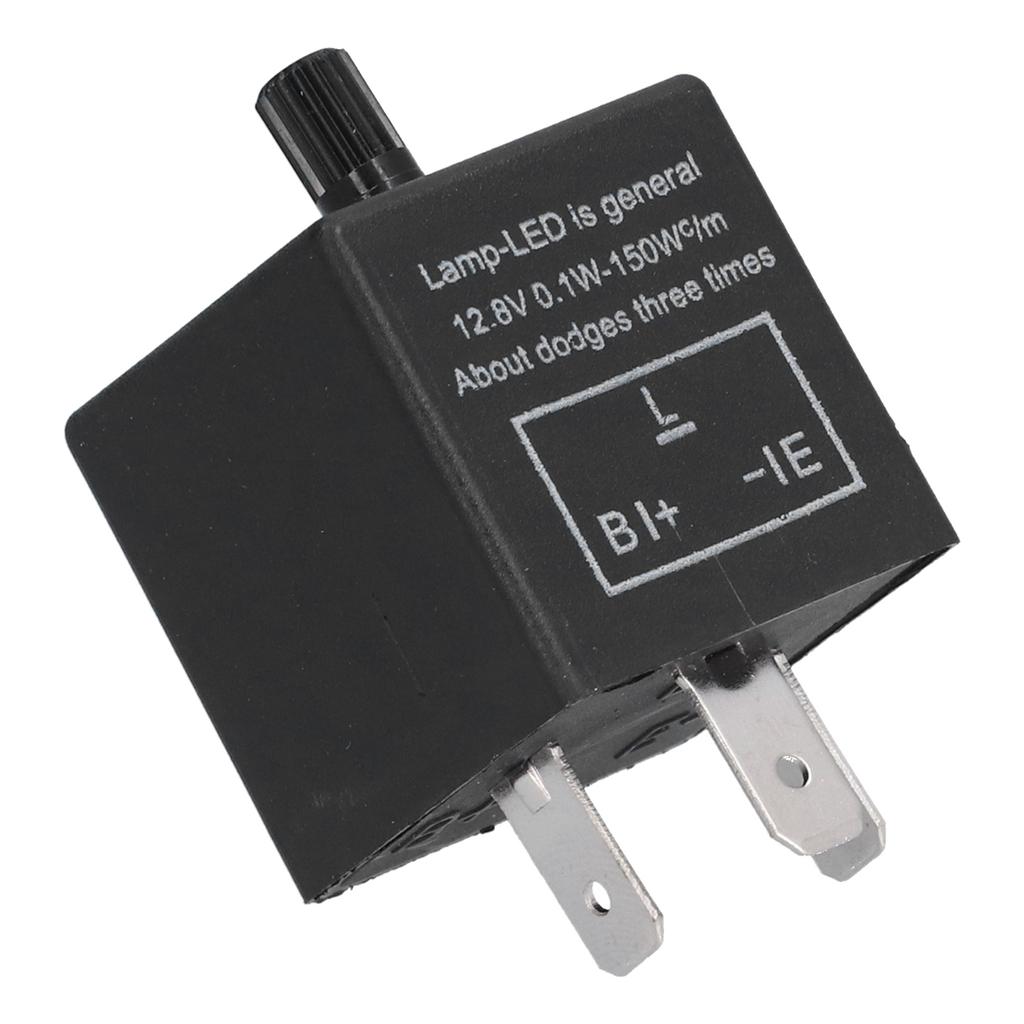 LED Flash Relay for Turn Signal Light Adjustable Frequency AntiFlashing Equipment CF13JL02