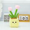 Lifelike Plush Flower Pot Plant Soft Toy Apply Children Gift And Room Decoration