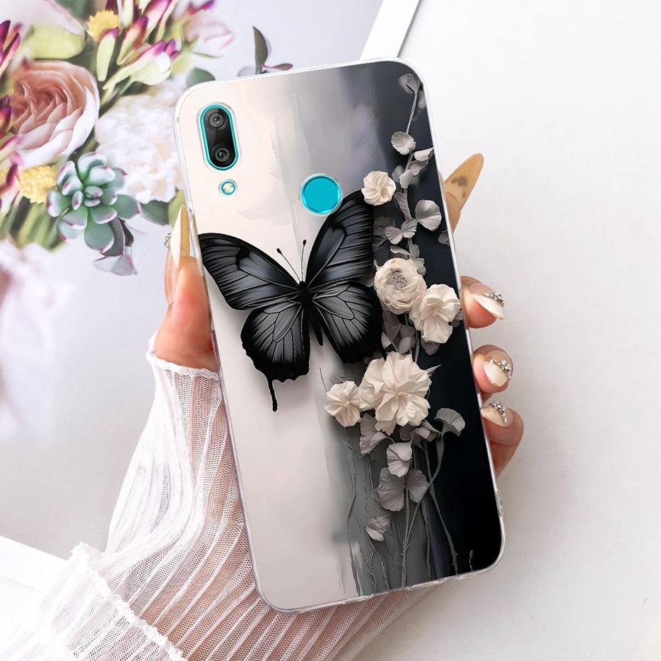 Чехол для Huawei Y7 Prime 2019 DUB-LX3 Милый Лев Модный Расписной Чехол Мягкий Тонкий Чехол для Телефона для Huawei Y7 Pro 2019 Y 7 2019