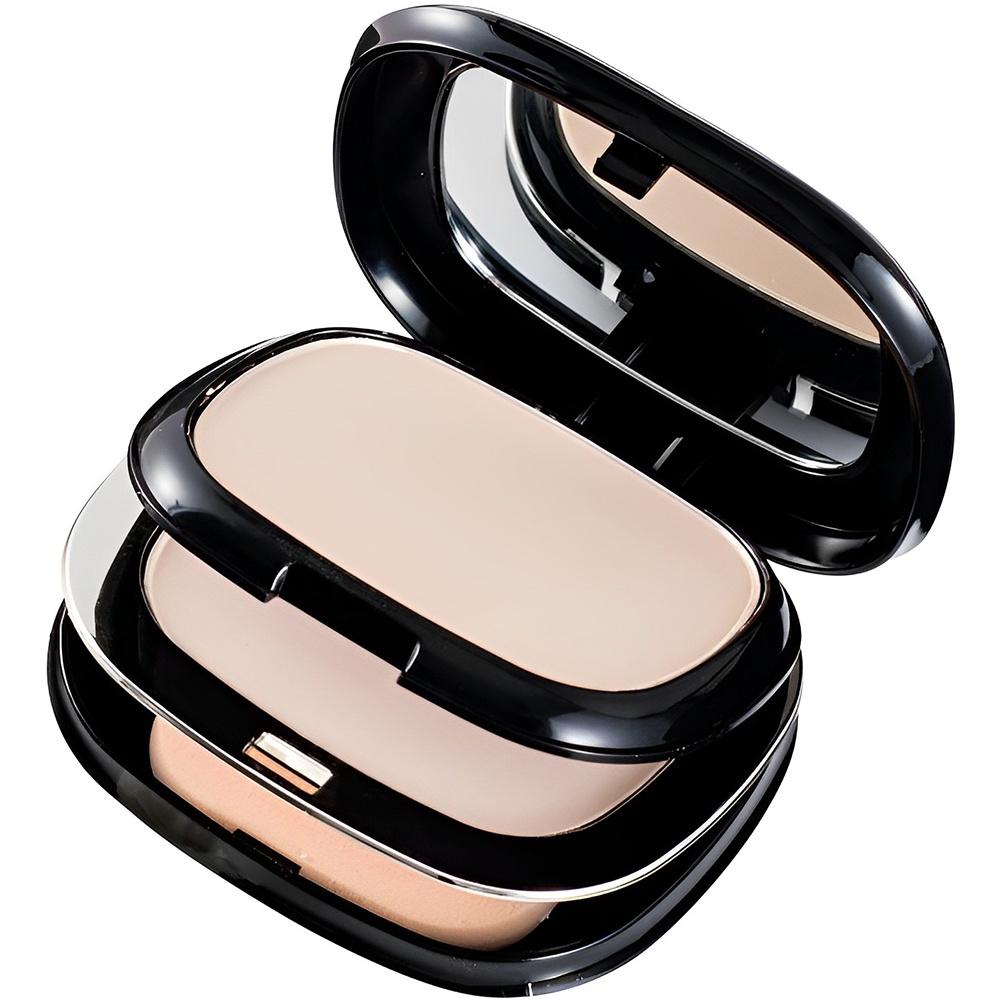 Powder Matte Finish Long-Lasting Oil-Control Waterproof Dual-Use Face Powder & Foundation for Smooth Flawless Skin Makeup