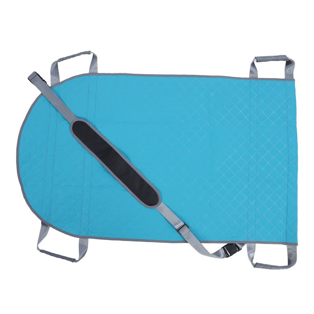 Позиционирующий коврик для кровати из полиэстера для перемещения пациента, подъемный коврик с плечевым ремнем для лежачего пациента