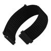WOCCI Watch Band, 19mm, Velcro Nylon Strap with Quick Release Loop, Black