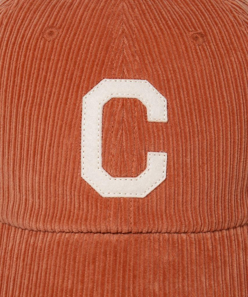 COVERNAT Corduroy C Logo Ball Cap Orange