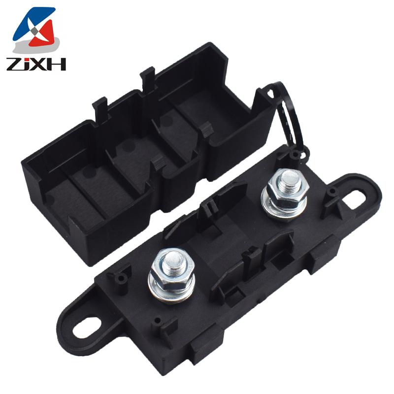 1PCS ANM-H3 MEGA Auto Fuse Holder/ANM Bolt-on blade fuse holder Flat Type Fuse 30A50A 60A 70A 80A 100A 125A 175A 200A 225A -500A Fuse Holders1