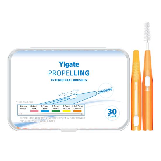 Yousheng Зубная щетка для межзубных промежутков Безопасная Эргономичная Телескопическая Здравоохранение Межзубная щетка