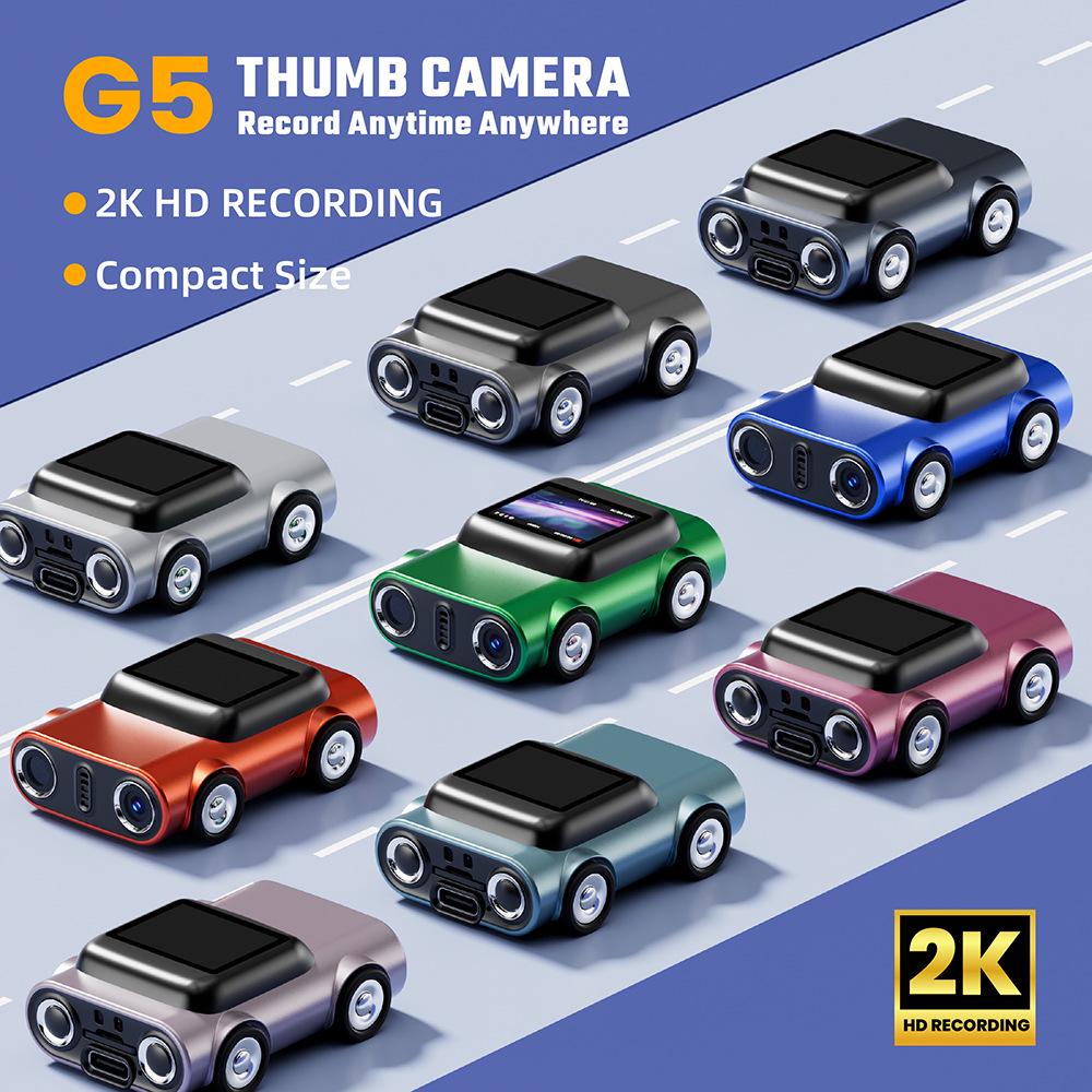 Mini Retro G5 Thumb Camera: Compact, Stylish, Portable Camera for Students and Parties with Photo and Video Recording