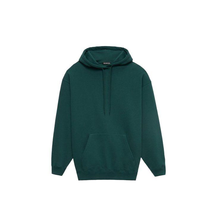 Balenciaga Толстовка с принтом логотипа Зеленый/Белый 570798THV793230