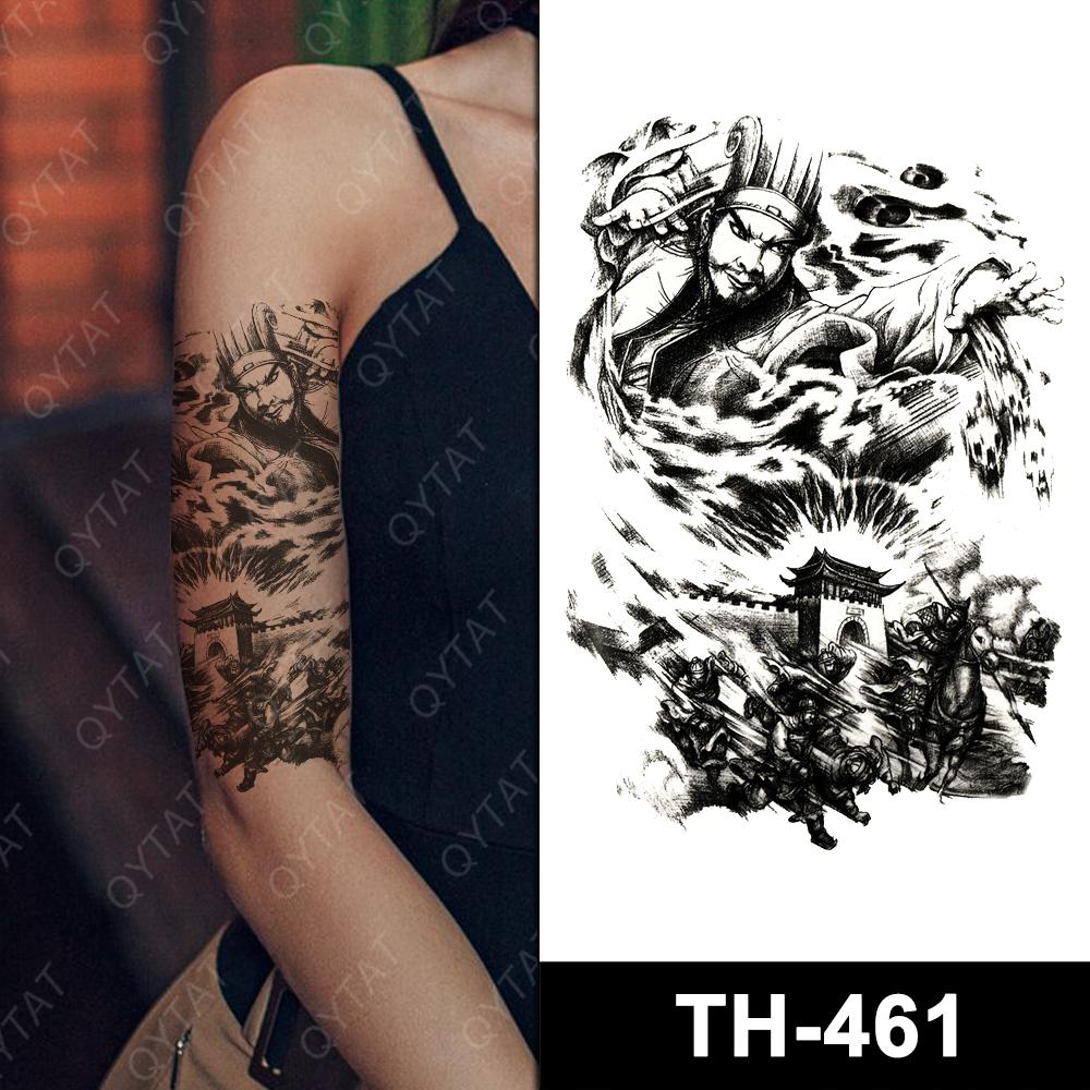 Qianyu Tattoo Supplies Party Set Waterproof Sexy Body Fake Tattoo Sticker