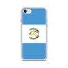 Coque iPhone - Guatemala - Drapeau - Souple - Multicolore - Compatible iPhone 8