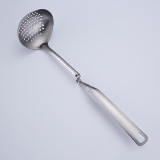 Половник для супа без запаха, высокая термостойкость, нержавеющая сталь 304, кухонная утварь, ложка-сепаратор для ресторана