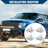 W715288-S439 / Front/Powertrain Skid Plate Clip for Ford F-150 2011- / Transmission Skid Plate Fastener/Surface Coating Treatment/Metal / 4Pcs