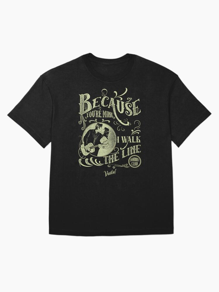 June Carter Cash Because You'Re Mine I Walk The Line Oversized T-Shirt