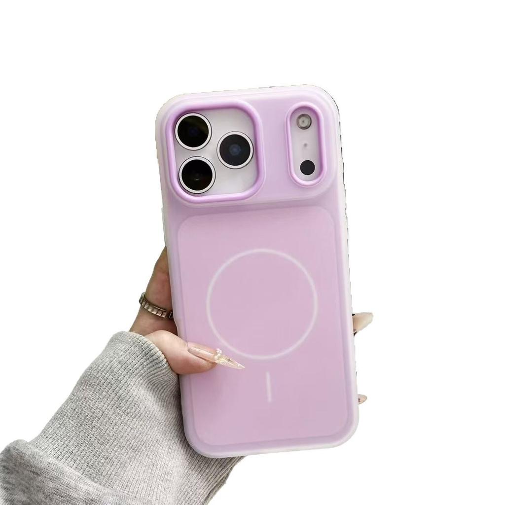 Магнитный акриловый чехол для iPhone 17 Pro Max, Защитный чехол от падений