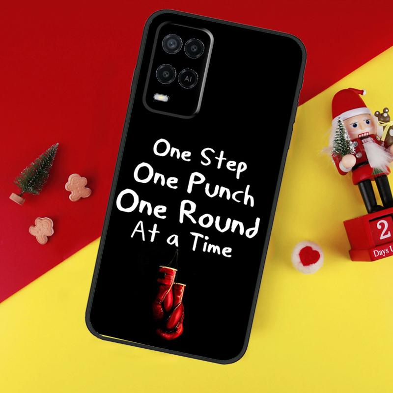 Boxing Gloves Case For Oppo A94 A74 A54 A60 A40 A80 A16 A76 A96 A98 A58 A78 A18 A38 A57 A17 A15 A5 A6 Pro
