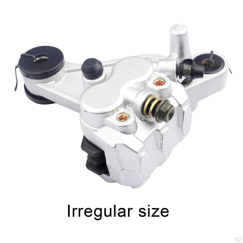 Motorcycle Front Brake Caliper Pump Easy Assembly Portable Engine Side Mount with Pads for
