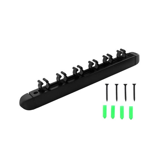Wall Mount Pool Stick Holder Billiard Pool Cue Rack Hardwood Pool Cue Holder Rest Cue