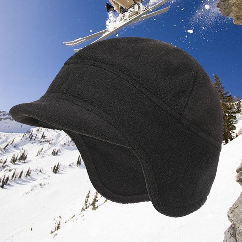Outdoor Cycling Ski Windproof Fleece Ear Protector Hat Earmuffs Hat Ear Cover Cap Beanies Hat