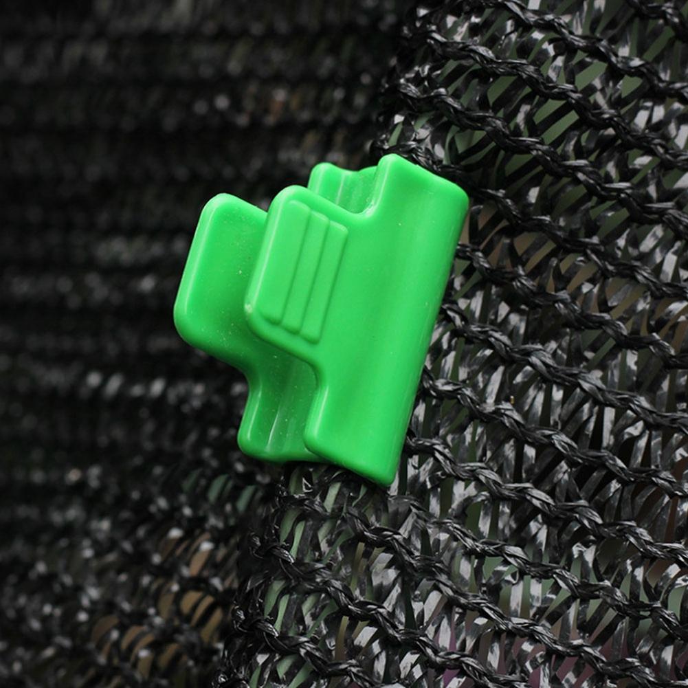 24 шт., пластиковый зажим для тепличной пленки, зажим для садового инструмента, аксессуары для теплицы для трубки 11 мм