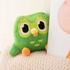 Зеленая плюшевая игрушка Duolingo Сова Duo Plushie Of Duo The Owl мультфильм аниме кукла сова мягкая мягкая игрушка детский подарок на день рождения