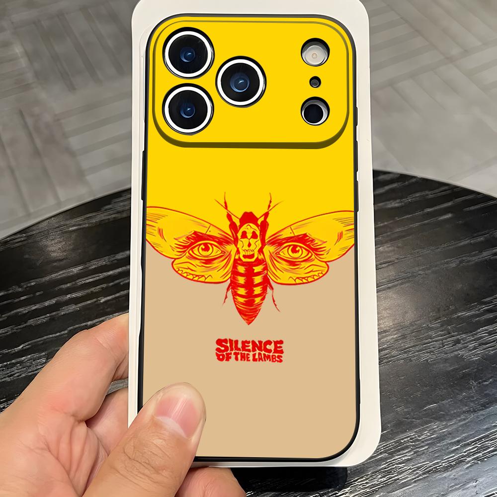 Чехол для телефона HANNIBAL для IPhone 17 Pro Max 16 15 14 Pro Max 13 11 X Xs Xr 8 7Plus Силиконовый чехол
