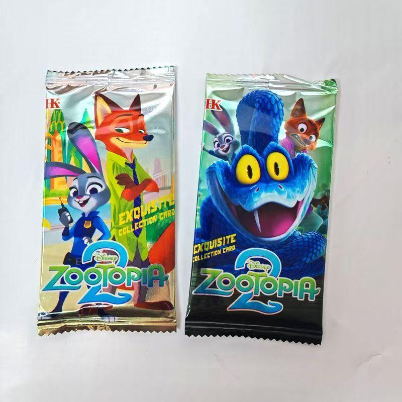 Zootopia 2 Laser Flashcards, Shiny Collectible Trading Cards For Kids, Full Series Blind Boxes, Christmas Gift Toy