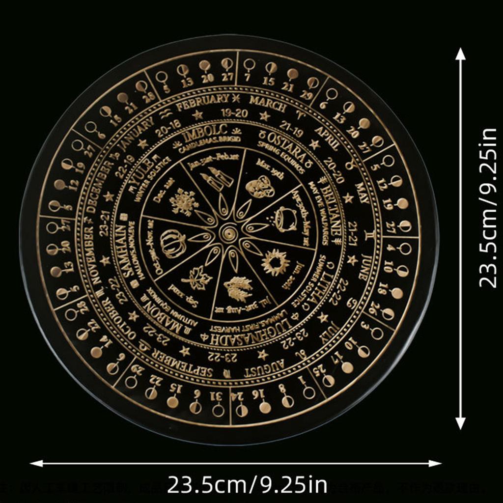 Divination Dowsing Board Metaphysical Message Board Witchcraft Wood Wiccan Decision Making Board Wood Pendulum Board